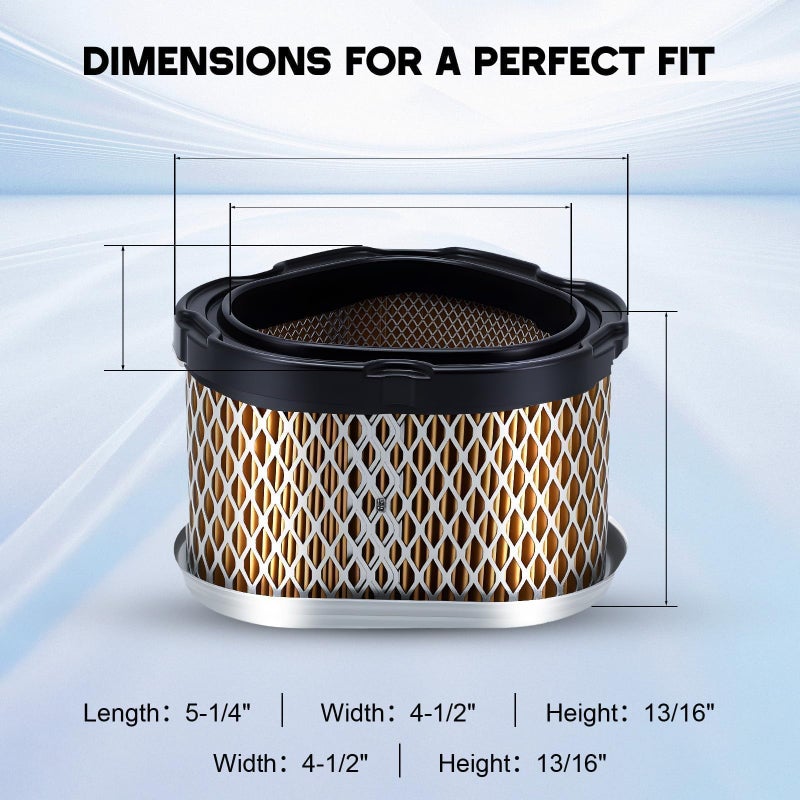 Buckbock 12 083 05-S 12 883 05-S1 Air Filter Compatible with Kohler Command Pro CV15S CV11 CV12.5 CV13 John Deere LT155 LT133 Lawn Mower Replace 1208314 GY20574 - Image 3
